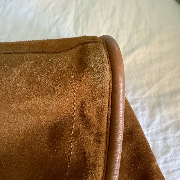 ASOS Brown Suede Tote Bag - Picture 12 of 12